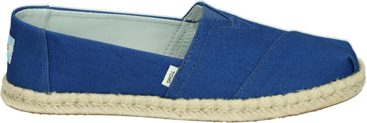 TOMS ALPARGATA Dames ESPADRILLE - INDIGO - Maat EU38.5