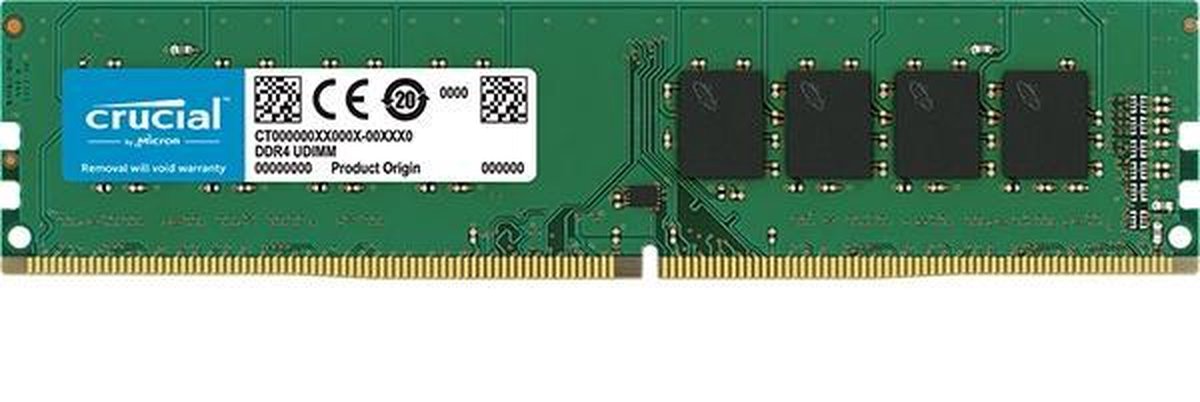 Crucial CT16G4DFD832A geheugenmodule 16 GB DDR4 3200 MHz