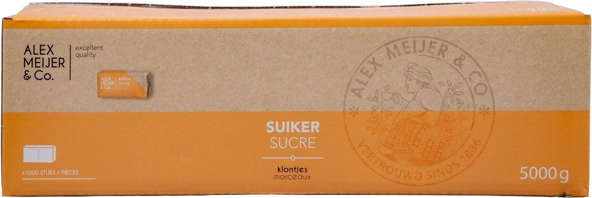 Suikerklontjes XL Doos 5 Kilo van Alex Meijer