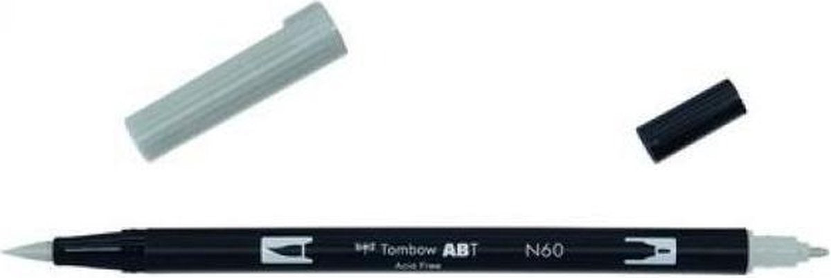 Tombow ABT dual brush pen cool grey 6 ABT-N60