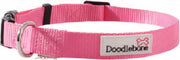 Doodlebone Hondenhalsband Bold 20 - 30 Cm Nylon Lichtroze