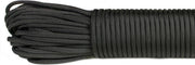Paracord Touw - 3mm - 15 meter - Zwart - Vismagneet Touw - 125kg trekkracht