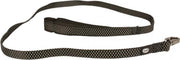 Duvo+ East leiband nylon Zwart 100cm/25mm5