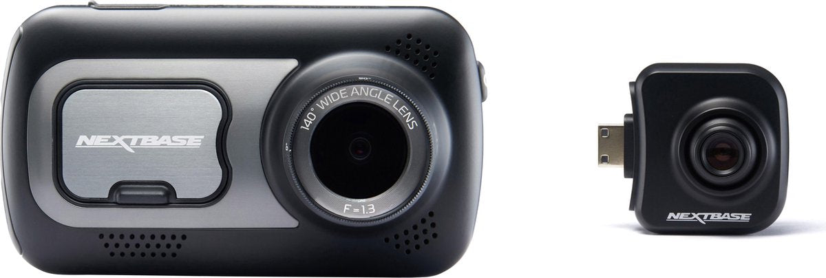 Nextbase 522GW + Rearview camera - dashcam - Dashcam voor auto met wifi - Nextbase dashcam