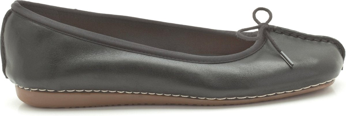 Clarks - Dames schoenen - Freckle Ice - D - black leather - maat 35.5