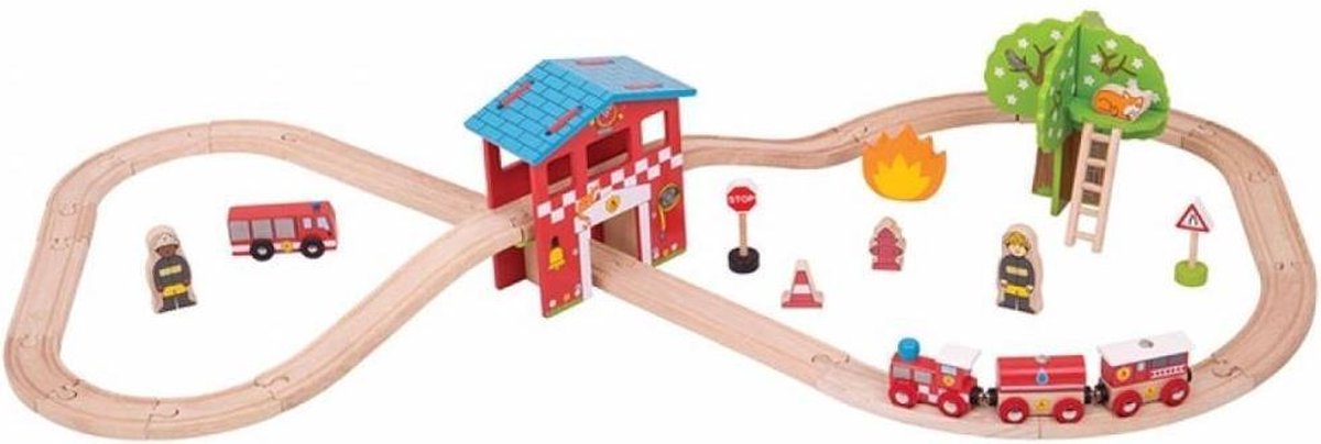 Treinbaanset - Brandweer - 39dlg.