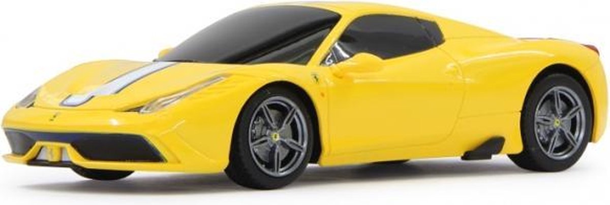 Jamara Ferrari 458 Speciale A 1:24 Geel 27MHz