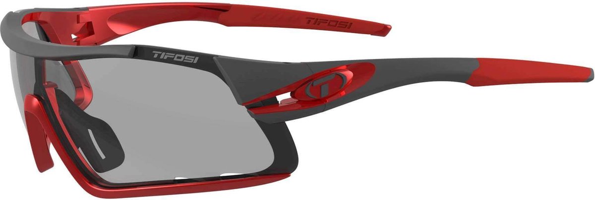 Tifosi bril Davos race rood fototec smoke