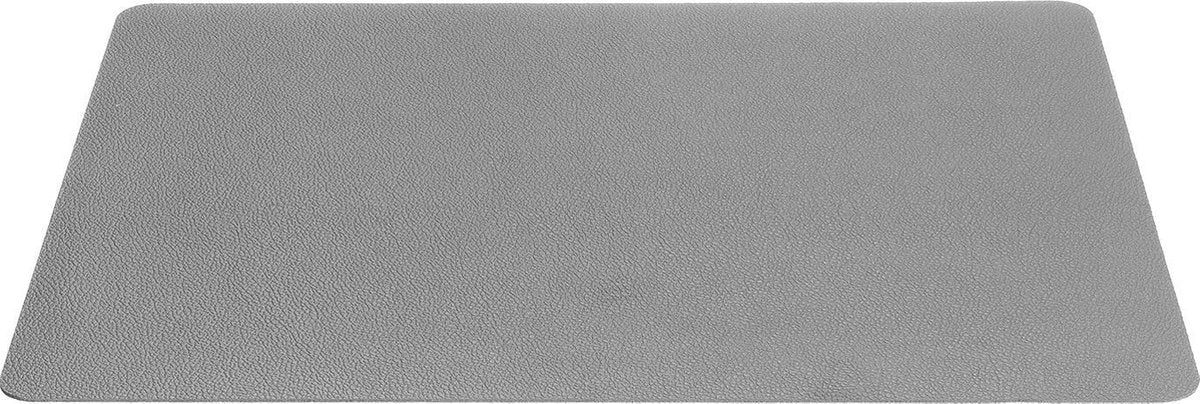 Leonardo Placemat - Lederlook Lichtgrijs - 33x46 cm