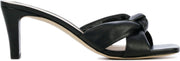 Unisa Vrouwen Leren  Slippers / Damesschoenen Masha - Zwart - Maat 37