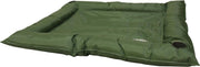 Koelmat met boord - militair groen - Afmetingen: 56x66cm