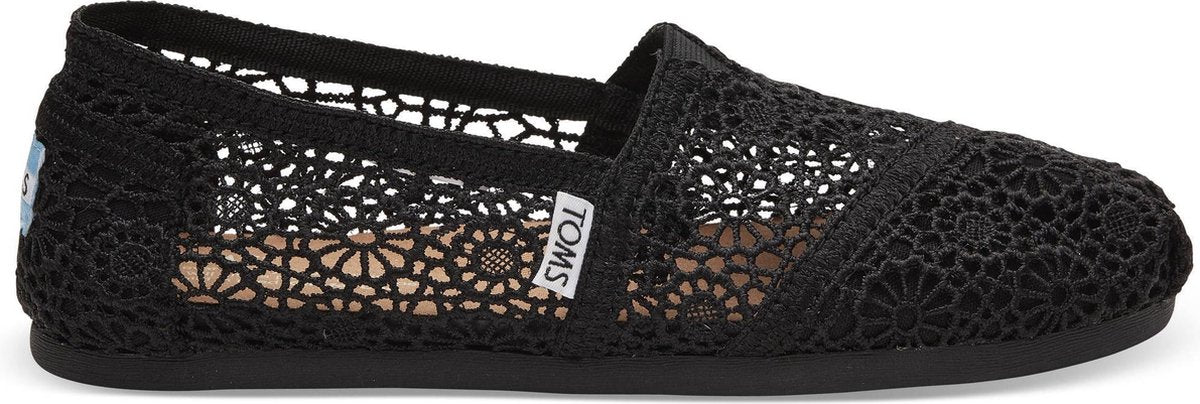 Toms Alpargata Dames Espadrille - Black - Maat 37