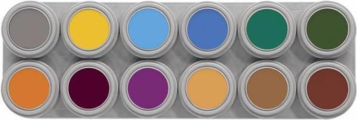 Grimas Water Make-Up Palette 12B