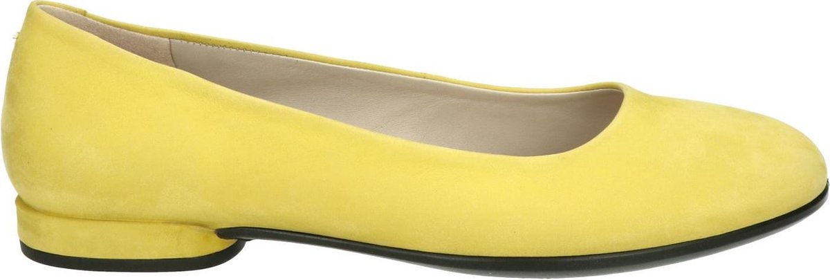 Ecco Anine dames ballerina - Geel - Maat 36
