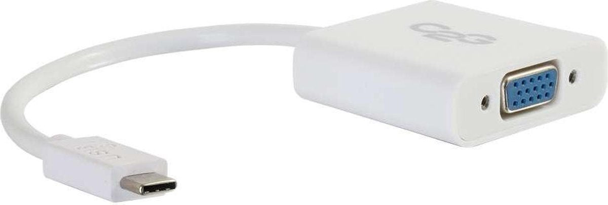 C2G kabeladapters/verloopstukjes USB3.1-C/VGA