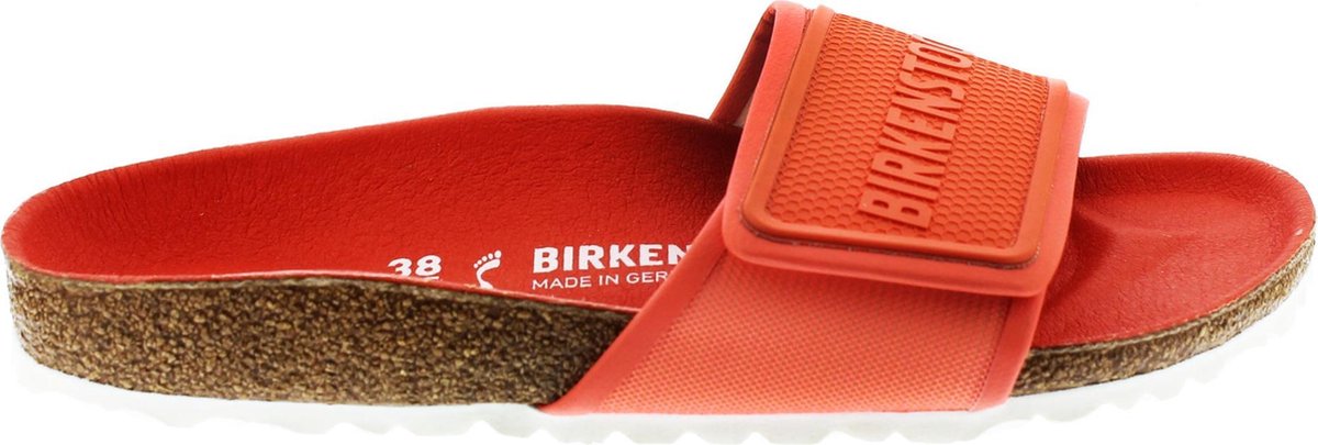 Birkenstock Tema Dames Slippers Small fit - Coral - Maat 40