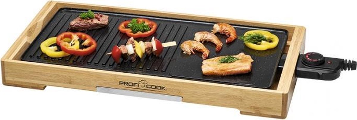 ProfiCook PC-TYG 1143 teppanyaki-kookplaat Op tafelblad Aluminium 2200 W