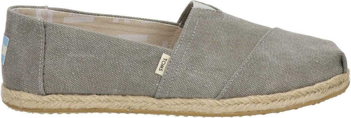 Toms Alpargata Dames Espadrille - Grey - Maat 37