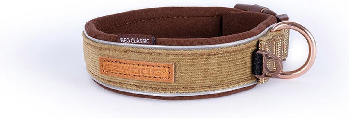 EzyDog Classic - Hondenhalsband - XS - Corduroy