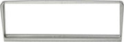 1-DIN inbouwframe  ALFA 156 02 > zilvergrijs