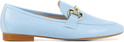 Stefano Lauran Vrouwen Leren Instapschoenen / Damesschoenen / Instapper S1061 - Sky - Maat  37