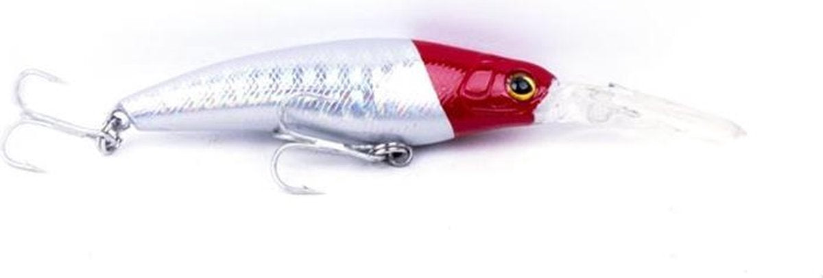 Viper Muppet - Plug - Red Head - 7cm - Zilver