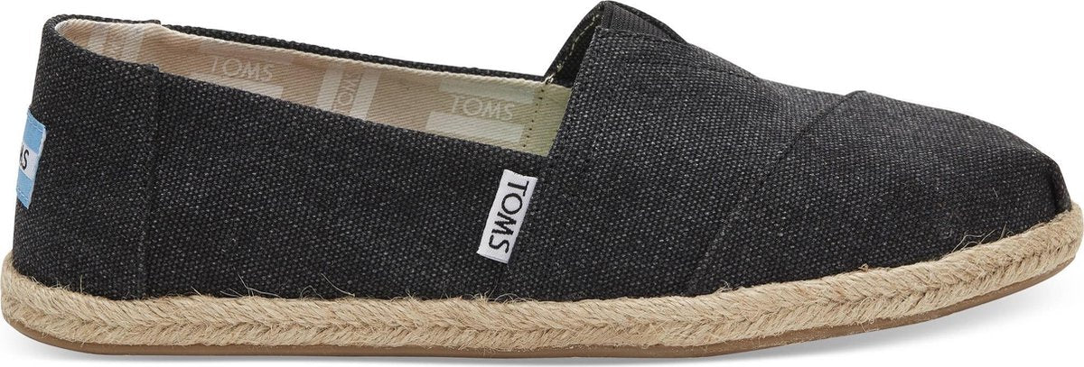 Toms Alpargata Dames Espadrille - Black - Maat 36