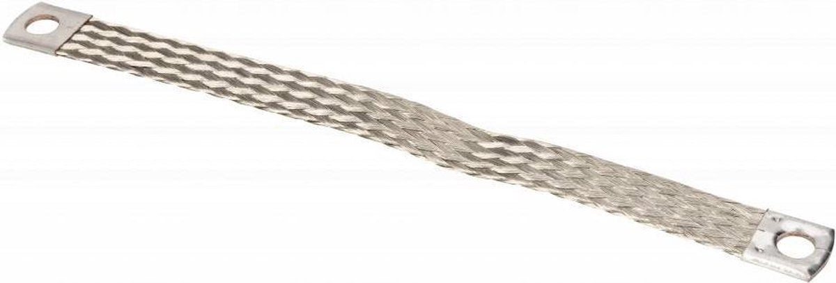 Massastrip vertind gevlochten koper - 25mm² -  lengte: 250 mm