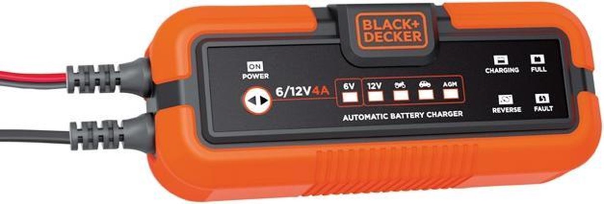 Black & Decker Acculader 6/12V 4A
