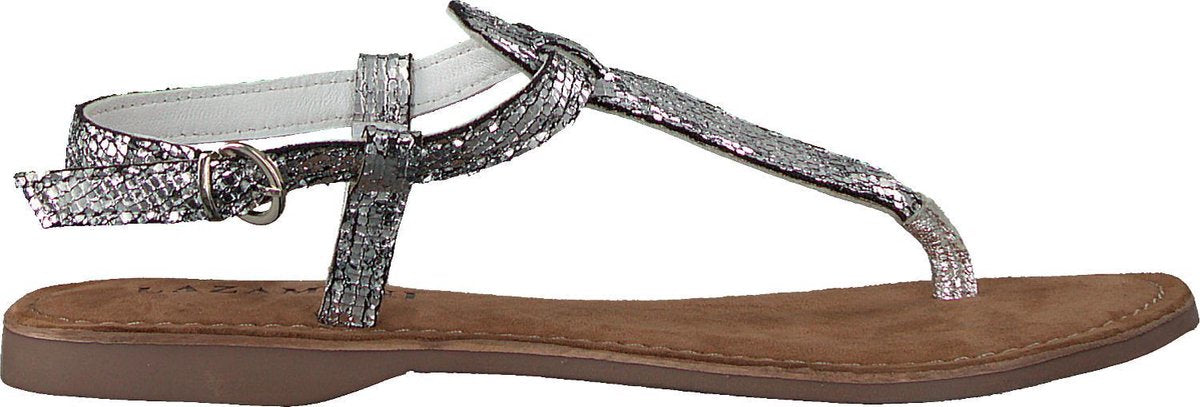 Lazamani 75.616 Sandalen - Dames - Zilver - Maat 38