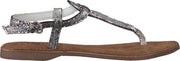 Lazamani 75.616 Sandalen - Dames - Zilver - Maat 38