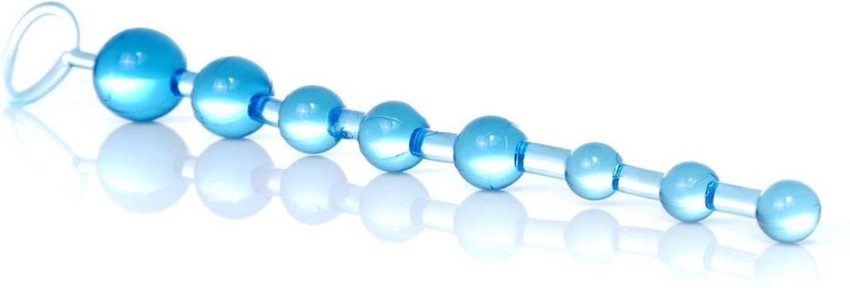 Anale Kettting - Jelly Anal - 10 Beads clear