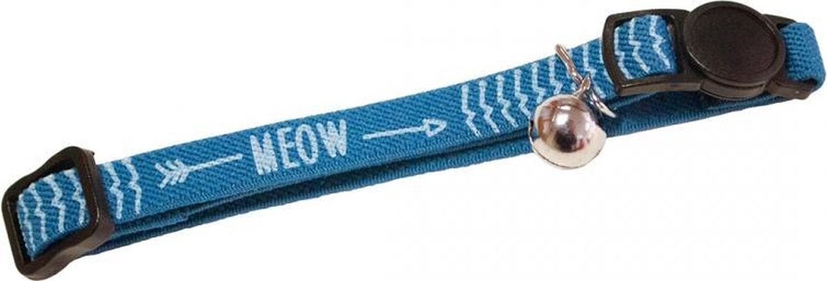 Ebi katten halsband ibiza Blauw