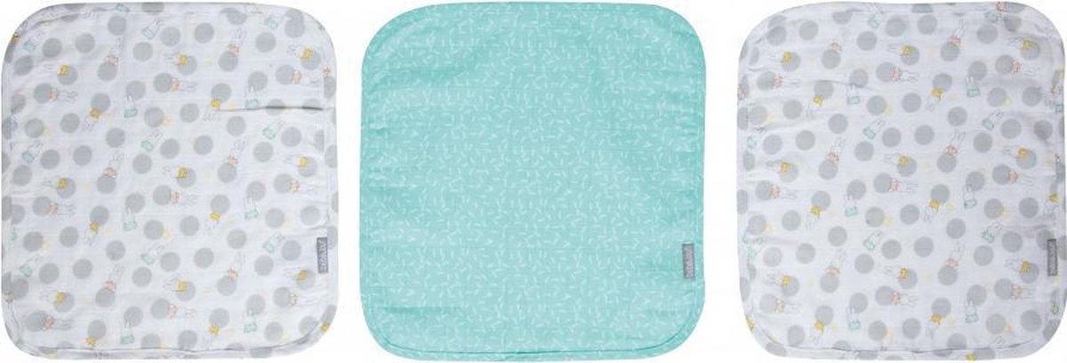 Bébé-Jou Monddoek Nijntje 3-Pack
