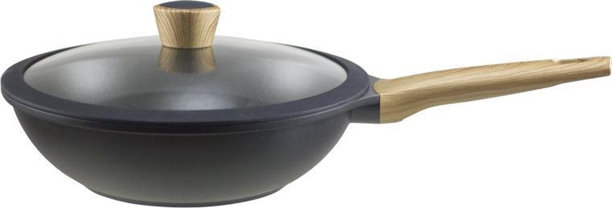 Beper PE.405 Wokpan - Voor alle warmtebronnen - ook voor inductie - Ø 28 cm