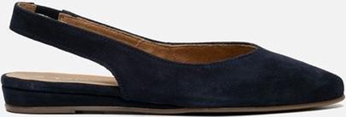 Tamaris Slingback ballerina's blauw - Maat 40
