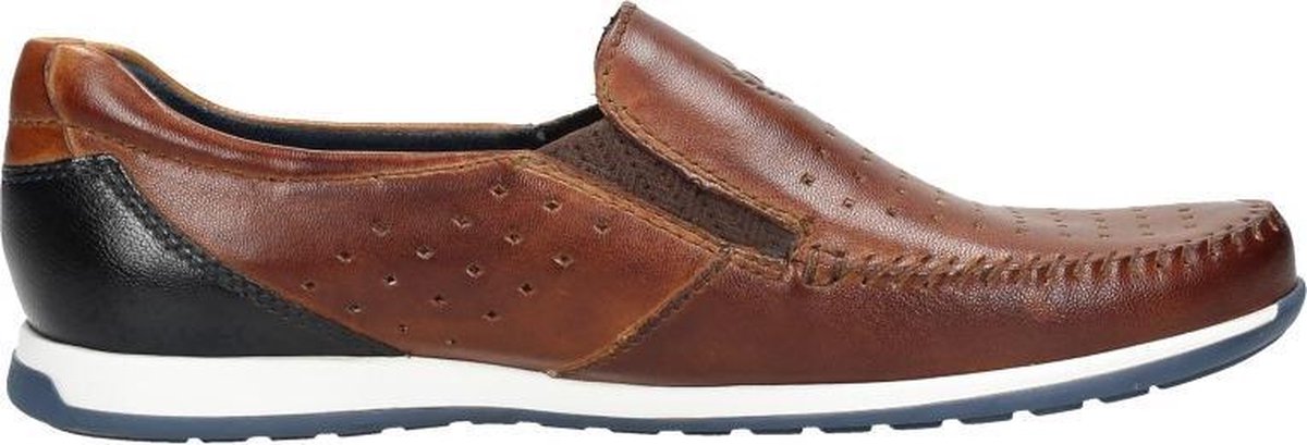 Bugatti Tomeo Mok mocassins cognac - Maat 44