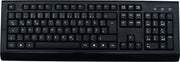 MediaRange MROS104 Duits RF Draadloos QUERTZ Zwart toetsenbord