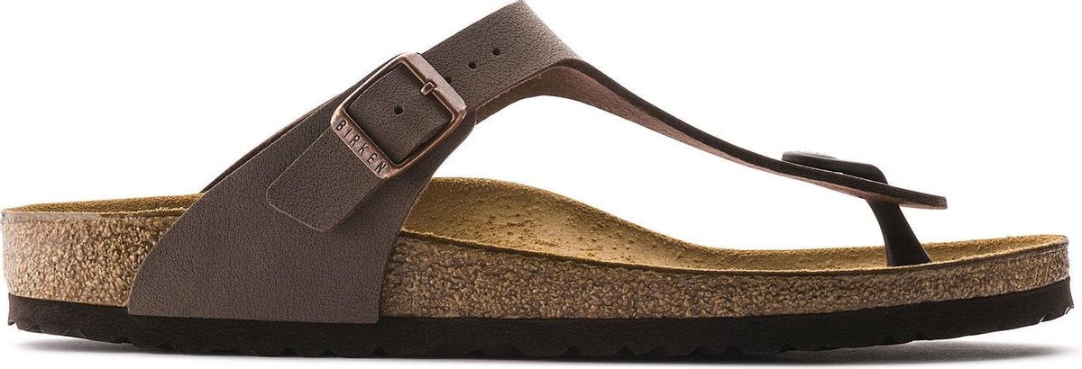 Birkenstock Gizeh BFBC Regular Dames Slippers - Mocca - Maat 40
