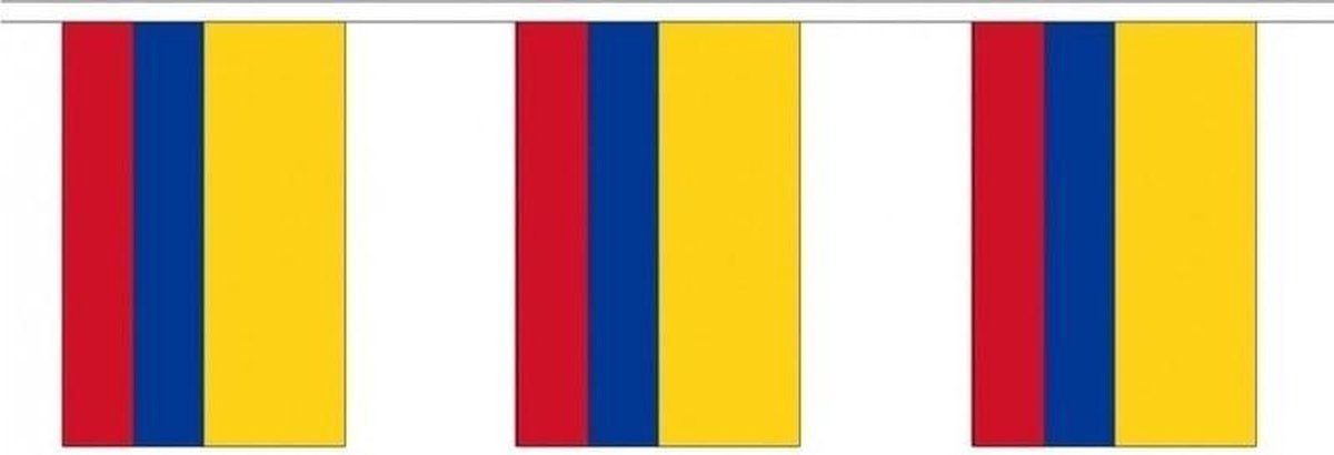 Luxe Colombia vlaggenlijn 9 m