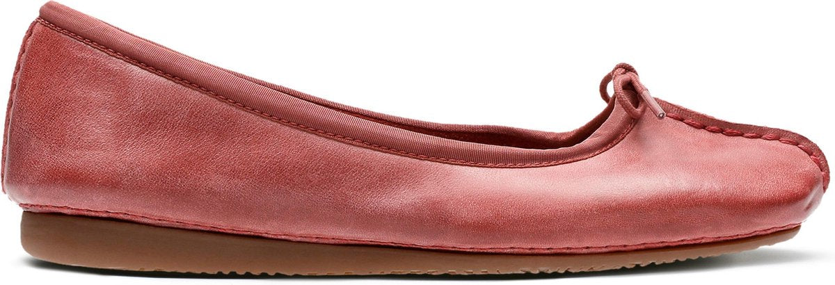 Clarks - Dames schoenen - Freckle Ice - D - brick - maat 41