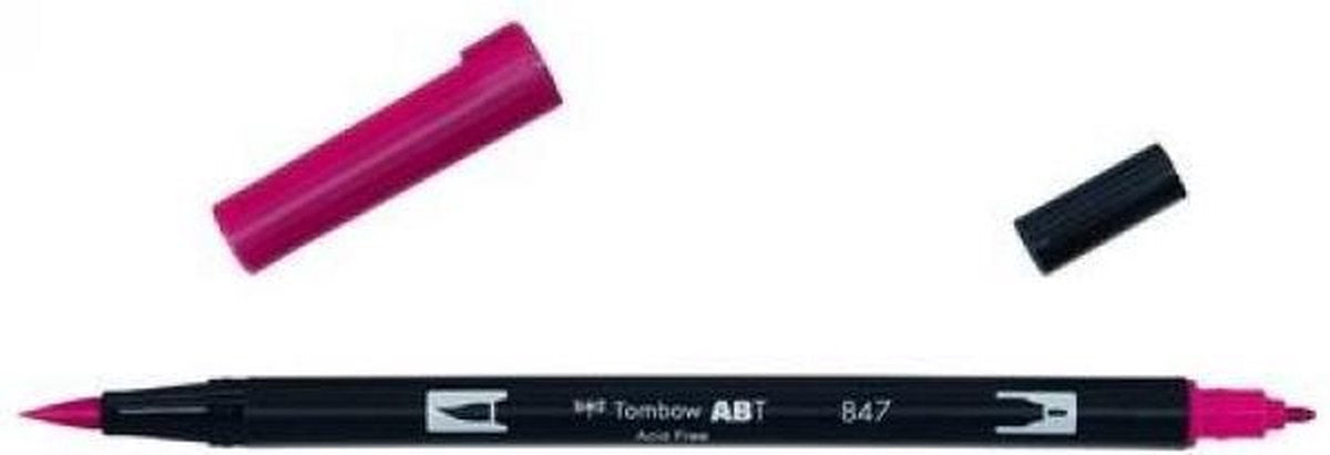 Brushstift tombow abt-847 dual crimson