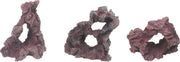 Aquarium decoratie Strawberry Rock - +/- 13 x 9 x 16 cm