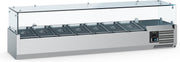 GEKOELDE OPZETVITRINE 1/3 GN x 6