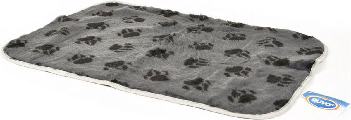 Duvo+ Bed met pootjes Antraciet 75x50
