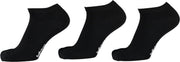 Bamboe sokken sneaker 3 paar - Zwart - Bamboe Sokken Heren Sokken Dames - Maat 39/42