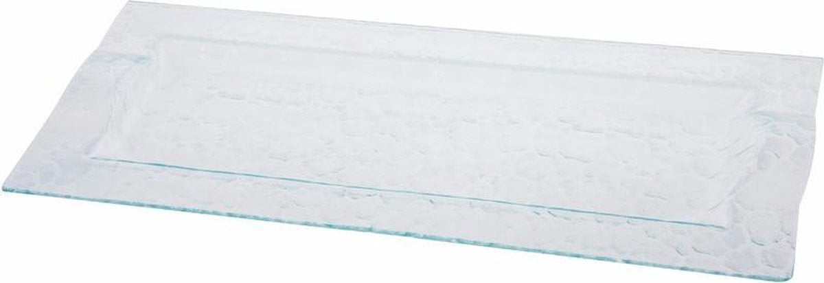 Serveerschaal glas 47 cm