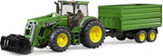 Bruder - John Deere 7930 Tractor with Frontloader and Tandem Axle Tipping Trailer