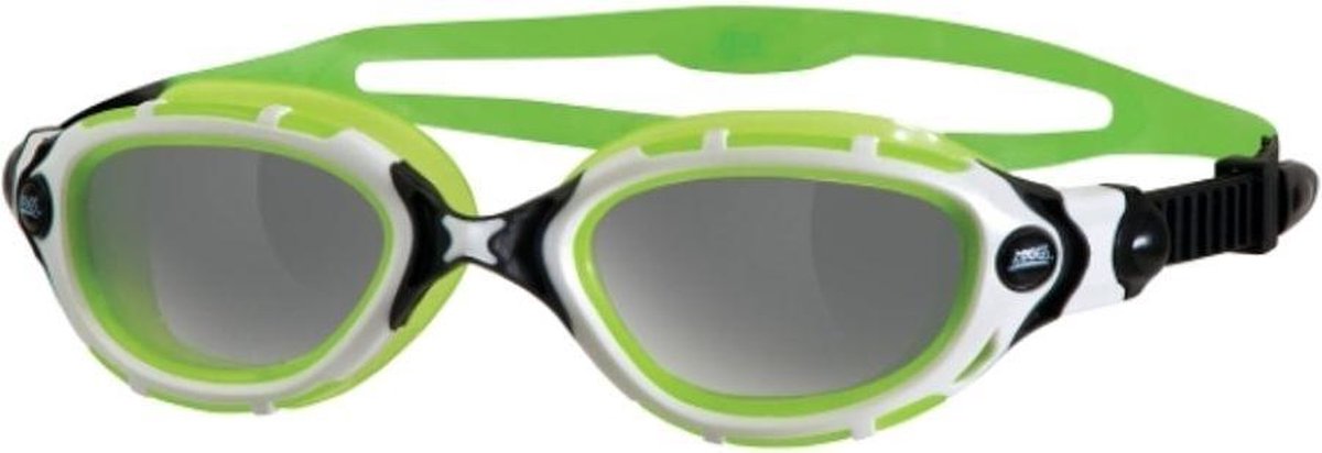 Zoggs Zwembril Predator Flex Reactor - Wit/Groen