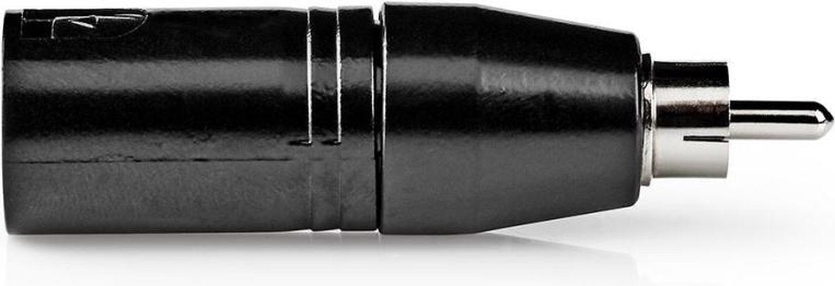 XLR Adapter | XLR 3-Pin Male - RCA Male | 1 Piece | Metal